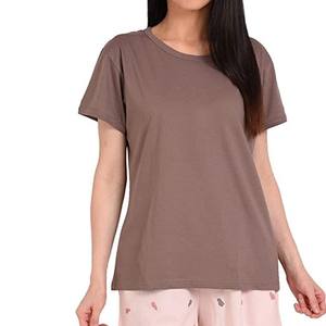 Camiseta Informal para Mujer, Tendencia Actual, Antiarrugas, de Alta Calidad, Precio Económico, con Logotipo/Colores Personalizados - Product Image 1