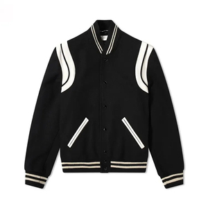 High quality varsity <b>man</b> jackets designed for university athletes sports lovers and modern urban street fashion winter jacket - Product Image 1