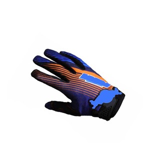 Guantes de Ciclismo y Motocross Personalizados al por Mayor, Guantes Deportivos Impermeables y Resistentes al Viento para Exteriores, Guantes de Carreras con Agarre de Poliéster - Product Image 1
