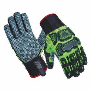 Industrial Mechanic Safety Gloves Cold Resistant Synthetic Leather Amara with Impact Resistant Spandex Back Thick Fleece Lining - Product Image 3