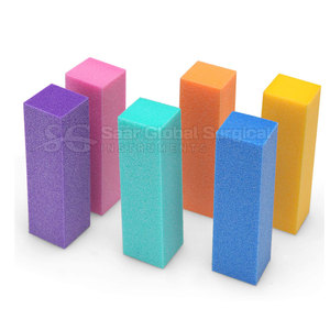 Bloque pulidor de uñas de EVA y acero inoxidable de buena calidad, diseño elegante para múltiples superficies, manejo cómodo, ligero y suave. - Product Image 3