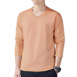 Camisetas Personalizadas para Hombre, 100% Algodón, Secado Rápido, Transpirables, Cuello Redondo, Manga Larga, Corte Regular, Estilo Casual - Product Image 3