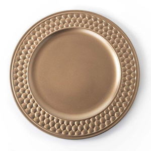 Assiette de service ronde personnalisée de 13 pouces, pour desserts, aliments, réutilisable, fournitures pour événements - Product Image 1