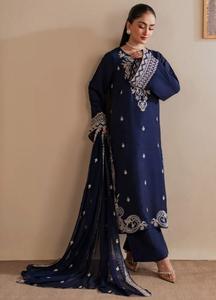 Salwar Kameez en Soie de Haute Qualité pour Femme Musulmane, Style Modeste et Formel, Toutes Saisons, Infroissable, Séchage Rapide, pour Fêtes, Mariages, Diwali, Aïd - Product Image 5