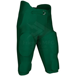 Pantalones Acolchados de Fútbol Americano de Alta Calidad, Transpirables, que Absorben la Humedad, de Secado Rápido, con Tela Elástica para Entrenamiento Deportivo - Product Image 4