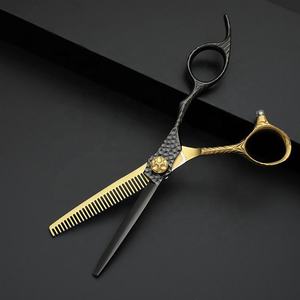 Ciseaux de coiffure 6'' en acier inoxydable JP, ensemble de ciseaux de barbier professionnels pour la coupe de cheveux, avec sac inclus - Product Image 5
