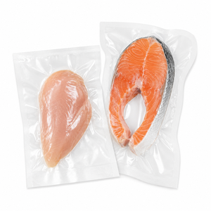 Food Grade Vacuum <b>Seal</b> <b>Bags</b> for Meat and Fish Storage LDPE Laminated Heat <b>Seal</b> Packaging - Product Image 5