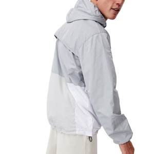 Breathable High Quality Custom Outdoor Casual Windbreaker <b>Jacket</b> <b>Waterproof</b> Canvas Zipper <b>Thin</b> Lightweight Men's <b>Jackets</b> - Product Image 2
