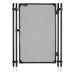 Kit de Instalación Fácil de 4 x 2.5 Pies para Valla de Seguridad de Piscina Enterrada con Pestillo Metálico y Tope - Product Image 1