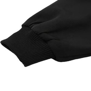Veste bomber surdimensionnée unisexe pour homme de haute qualité, personnalisée, avec fermeture éclair, en tissu toile, imperméable et à séchage rapide - Product Image 3