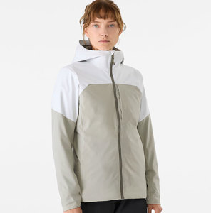 Veste coupe-vent softshell unisexe de haute qualité pour l'automne, avec logo frontal, teinte unie, imperméable et coupe-vent, idéale pour le travail en extérieur - Product Image 4