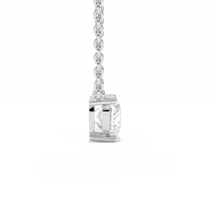 Aarinya Amore, Diamante Cultivado en Laboratorio con Corte Corazón, Certificado IGI, Solitario en Oro Rosa de 9K, Elegante Colgante con Engaste de Puntas, Regalo de Boda - Product Image 5