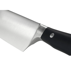 Cuchillo Asiático Multiusos de 4.5 Pulgadas, Acero Inoxidable, Hoja Afilada de Precisión, Mango Negro con Triple Remache, Profesional para Cocina - Product Image 3