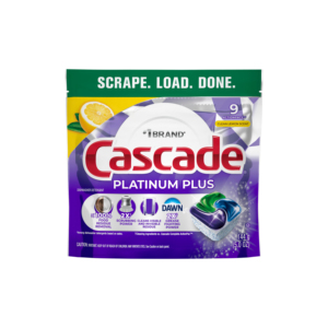 Cascade Platinum Plus Dishwasher Pods, Dishwasher Detergent, Dish Detergent <b>Soap</b>, Fresh, 57 Count - Product Image 2