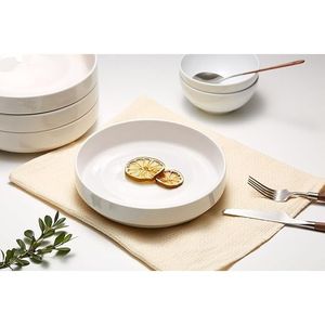 Tazón Grande y Poco Profundo de Cerámica para Pasta, Apto para Microondas y Lavavajillas, Ideal para Sopas y como Plato - Product Image 2