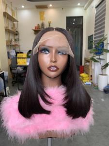 วิกผมมนุษย์แท้สำหรับผู้หญิงผิวดำผมต่อแบบลอนผมตรงจากเวียดนาม - Product Image 2