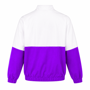 Sudadera con Cierre de Cremallera Personalizada de la Hermandad NCNW, Color Azul y Blanco, Logotipo Bordado, Informal para Mujer, Ropa Griega - Product Image 3