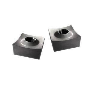 DiamondCut 40*40mm M12 Carbide Crusher Blades Cutting Blade Shredder Rotary Knife for <b>Plastic</b> Bottle <b>Recycling</b> <b>Machine</b> - Product Image 5
