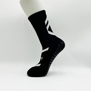 Wholesale Custom Crew Thick Sports Non-slip Athletic Soccer <b>Grip</b> <b>Socks</b> for Men Custom Logo Material for Your Brand - Product Image 6