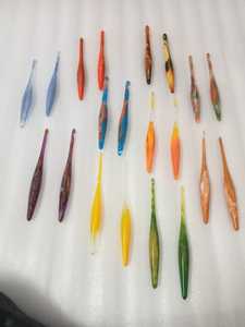 Imperial Crafted Home Resin <b>Crochet</b> <b>Hook</b> Set Handcrafted Artistic Hand Painted Yarn Weaving Tools 18cm 2mm ICH234 Uttar Pradesh - Product Image 4