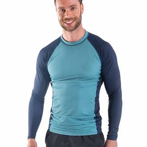 Rashguard MMA personnalisé de qualité supérieure, manches longues, coupe régulière, compression, pour hommes - Product Image 1