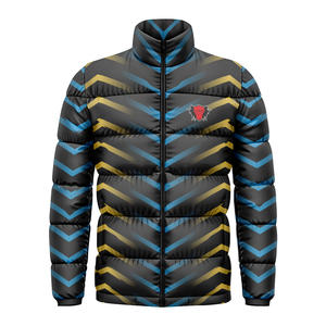 Chaqueta Acolchada Personalizada para Hombre, de Alta Calidad, para Invierno, con Estampado Sólido, Ligera, Resistente al Viento, Impermeable, Transpirable y Ecológica - Product Image 4