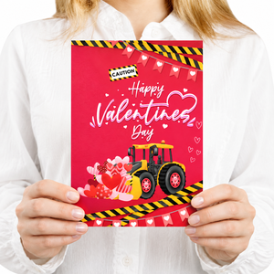 Carte pop-up 3D Joyeux Saint-Valentin avec enveloppes, cadeau pour couple pour les événements de la Saint-Valentin, carte de vœux artisanale en papier, carte pop-up - Product Image 2