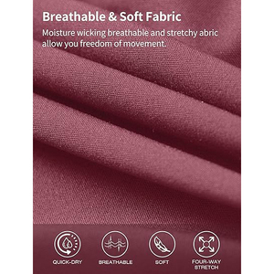 Shorts de course élégants pour femmes 2 en 1, taille haute, polyester, séchage rapide, pour la gym, le yoga, le sport, avec poche pour téléphone - Product Image 4