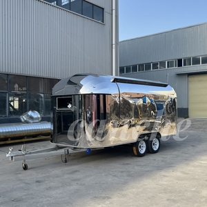 Remolque de comida de 5 metros, concesión de alta calidad, café, Pizza, Bar, hamburguesa, camión de comida - Product Image 3