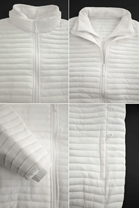 2025 Quilted Bubble Travelling <b>Jackets</b> Wholesale Manufacturing Winter Bomber Puffer <b>Jackets</b> Hiking Outdoor <b>Zip</b> <b>Up</b> <b>Jacket</b> Unisex - Product Image 3