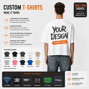 260GSM Heavy <b>Weight</b> Cotton Oversized T Shirt Men Boxy Fit Streetwear Washed Tee 100% Cotton <b>Blank</b> T Shirt Custom OEM Manufacture - Product Image 3