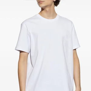 Camiseta Personalizada para Hombre, 100% Algodón, Manga Larga, Cuello Redondo, Suave, Transpirable, Diseño a Cuadros, Logotipo Impreso, OEM ODM - Product Image 3