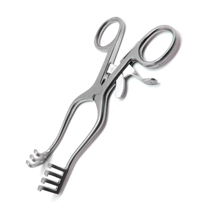 Retractor Beckman-Weitlaner Premium de Acero Inoxidable Reutilizable y Autoclavable con Bisagras, Retractor Quirúrgico Autoestático Beckman - Product Image 3