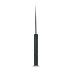 Cuchillos de hoja fija con mango verde texturizado y clip para funda de cinturón negro para camping, senderismo, uso diario y tareas de campo. - Product Image 4