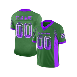 เสื้อฟุตบอลอเมริกันแบบใหม่ ดีไซน์พิเศษ ระบายอากาศได้ดี สำหรับผู้ชาย ขายดี ชุดกีฬา ชุดฟุตบอลอเมริกันมืออาชีพ - Product Image 5