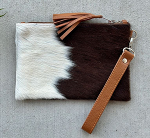 Women's Short Genuine Leather Cowhide <b>Zipper</b> <b>Wallet</b> Fashion Animal Print Daily Use Handmade - Product Image 4