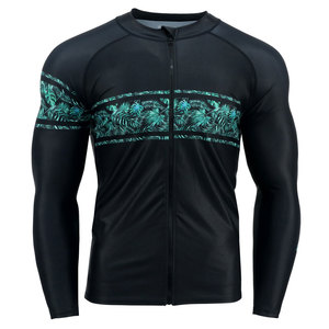 OEM <b>Man</b> Style <b>Compression</b> <b>Shirts</b> Full Sublimated Breathable Nylon Rash Guard with Custom Size Logo Gym <b>Shirts</b> Made in Pakistan - Product Image 1