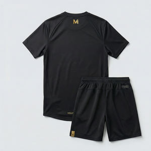 Ensemble d'uniformes de football personnalisés imprimés pour hommes, grande taille, respirant, séchage rapide, anti-bactérien, maillot et short de football, kit d'entraînement d'équipe - Product Image 2