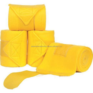 Vendaje de caballo de lana Polar GSM 280 de alta calidad hecho en La India Logotipo OEM Tendencia Producto de cuidado de caballos de bajo precio - Product Image 4