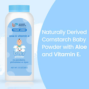 Polvo de Maíz para Bebés Sin Parabenos, con Aloe y Vitamina E, para Piel Delicada, Hipoalergénico, Marca Privada, Precio al por Mayor, OEM/ODM - Product Image 3