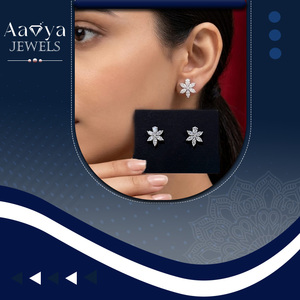 1.44Ct <b>Fine</b> Jewelry 9K Yellow Gold Luxury Lab Grown Pear Cut HRD Certified Diamond <b>Stud</b> <b>Earrings</b> for Women Wedding & Partywear - Product Image 2