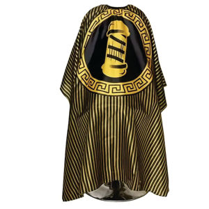 Capes de Coiffure Personnalisées en Polyester et Nylon pour Salons de Barbier – Tabliers de Coupe de Cheveux de Qualité Supérieure – Capes de Barbier Élégantes OEM - Product Image 1