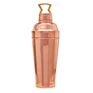High Quality Custom Copper Cocktail Shaker <b>Bar</b> <b>tools</b> Built In Bartender Strainer Martini Shaker For Custom Design Available - Product Image 5