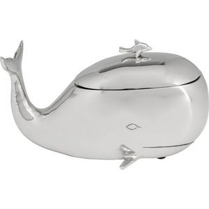 Octopus Metal Champagne Bucket & Caviar Bowl Silver Cast Zinc Alloy Pedestal Serving Dish Marine Animal Themed Luxury <b>Bar</b> Decor - Product Image 6