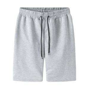 Pantalones cortos deportivos OEM de algodón de rizo francés para hombre al por mayor, pantalones cortos informales personalizados para entrenamiento, pantalones cortos deportivos sólidos de gran tamaño para gimnasio - Product Image 1