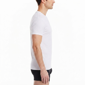 Camiseta Deportiva para Hombre, Micro Modal, Anti-Sudor, Casual, para Negocios, con Logotipo Personalizado, de Secado Rápido, Precio Bajo - Product Image 4