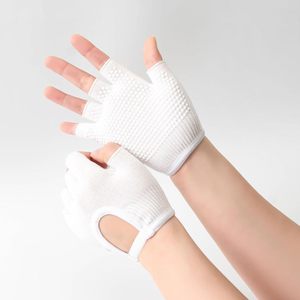 1 par de guantes de silicona antideslizantes para entrenamiento con cinco dedos, guantes de entrenamiento para levantamiento de pesas, guantes de gimnasio para hombres y mujeres - Product Image 6