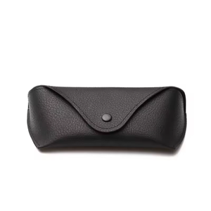 Étui à lunettes en cuir pleine fleur de luxe, résistant aux rayures, pour professionnels B2B, LGC-0055 - Product Image 1