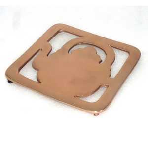 Salvamanteles Redondo Moderno de Acero Inoxidable, Resistente al Calor, Antideslizante, Lavable y Reutilizable, Protector para Mesa de Comedor y Encimera - Product Image 3