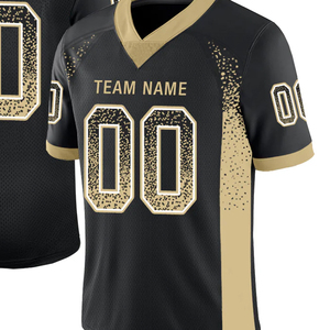 Camisetas y Tops de Moda Sublimados Talla XL a un Precio Económico, Camisetas de Fútbol Americano Elegantes OEM, Hechas a Medida de Alta Calidad - Product Image 4